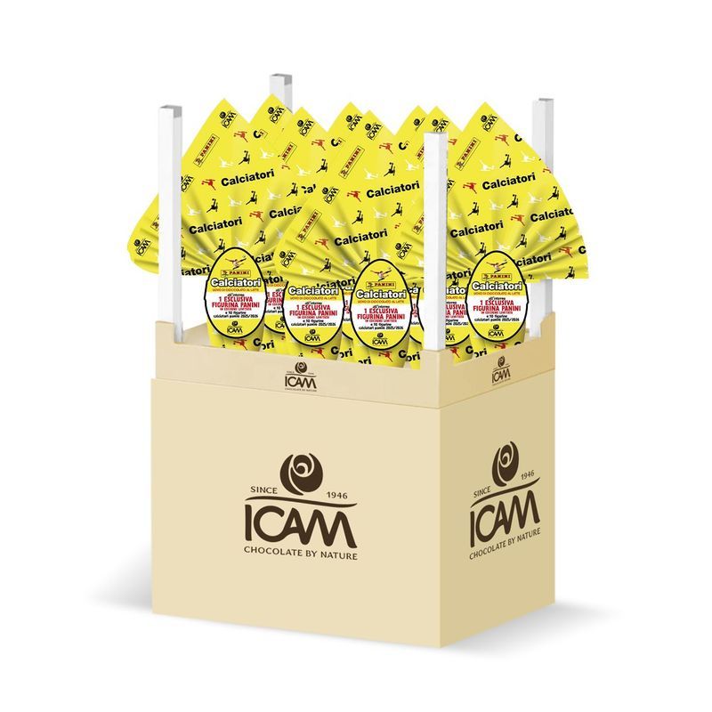 Uovo di Pasqua Calciatori Panini (10 figurine + Limited Edition in Esclusica) 180gr.