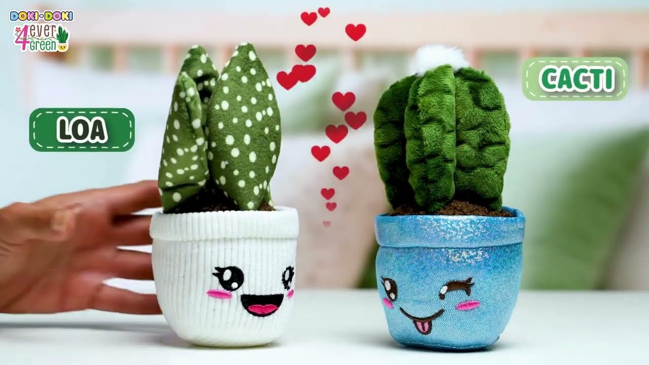 Doki Doki 4Ever Green – Peluche Piantine Teneri! 💚🧸