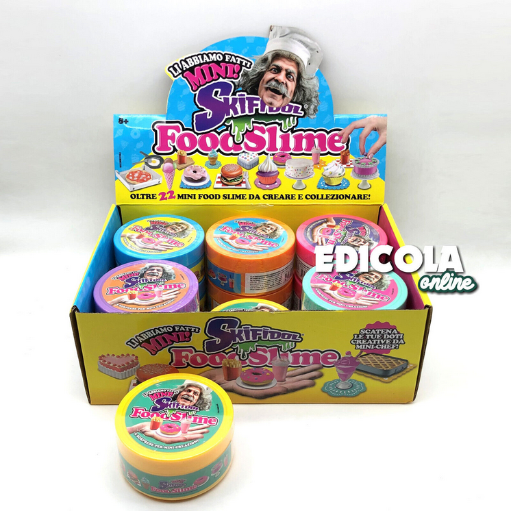 mini SKIFIDOL Food slime Officina Edicola FoodSlime Collection