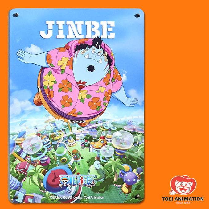 The Treasures of "One Piece" 3D Embossed Metal Poster (TV Sorrisi 2025)