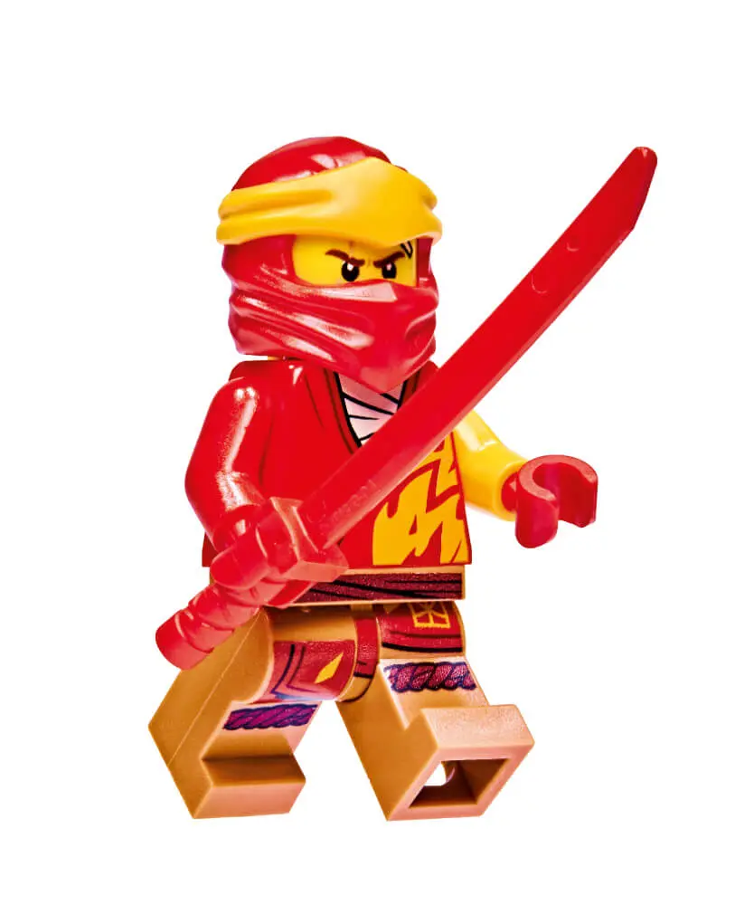 Rivista LEGO NINJAGO LEGACY COMIC n.9 con 2 GIOCHI KAI vs GHOULTAR