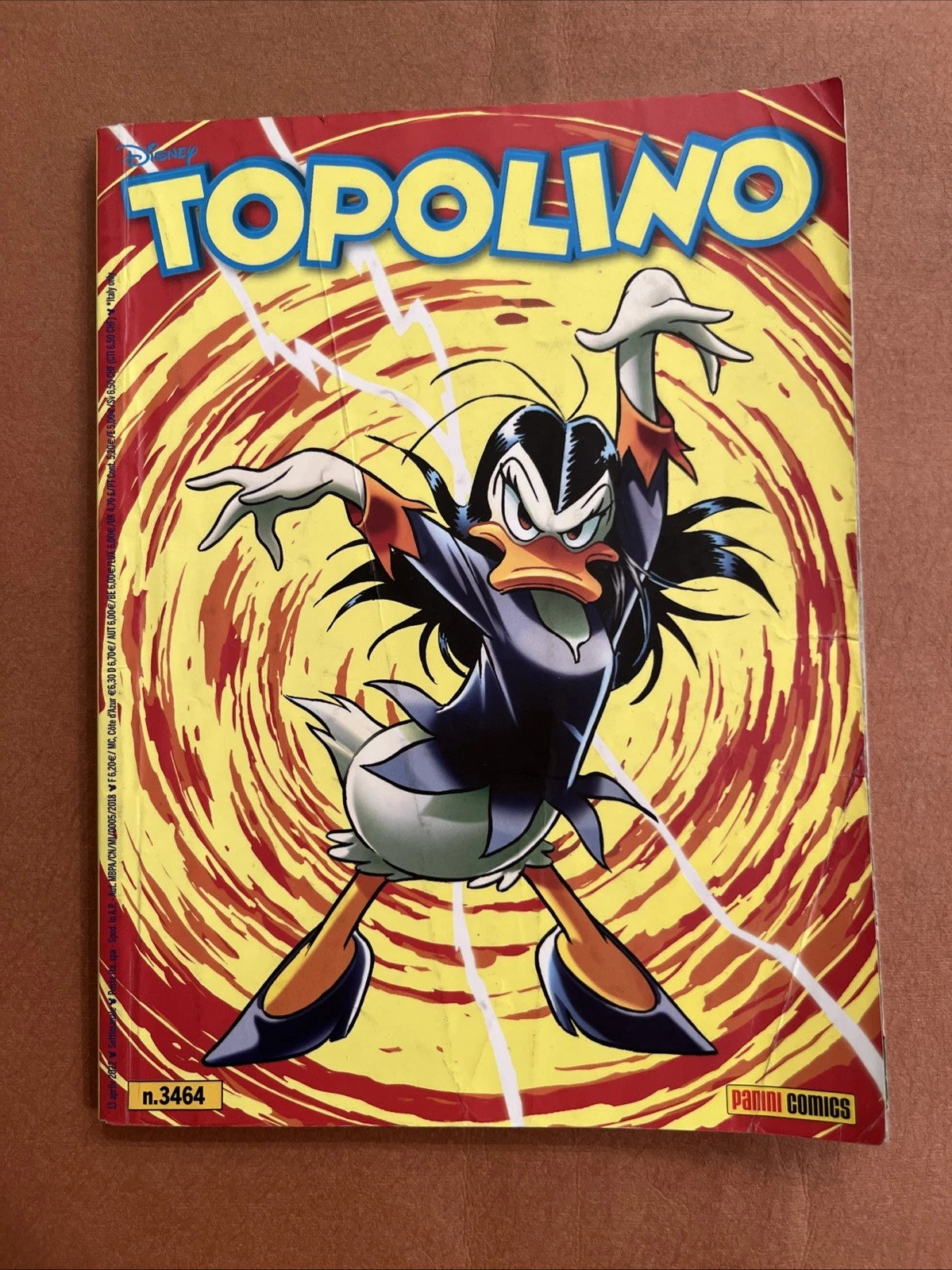 Topolino libretto 3464 - Copertina Fluorescente