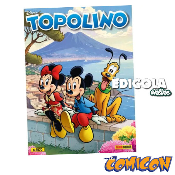 Fumetto TOPOLINO libretto n. 3570 da Collezione Variant Comicon Napoli 2024 Raro