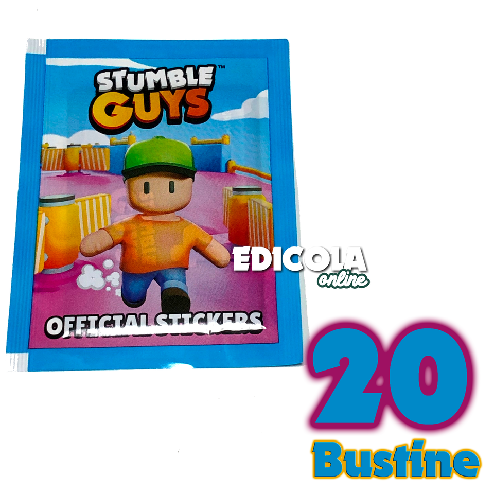 STUMBLE GUYS Figuren-Stickeralbum und/oder Paketset – Offiziell 2024