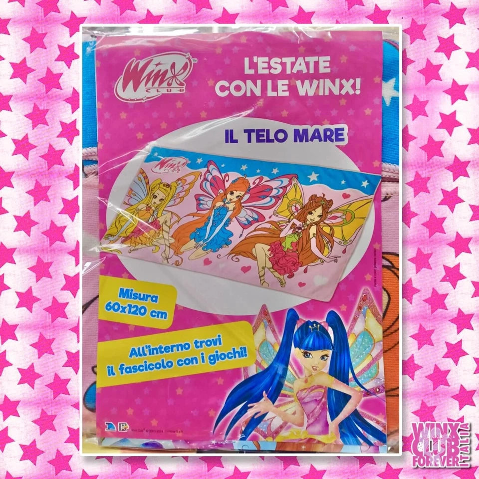 Telo mare Ufficiale Winx Club (cm. 60x120)