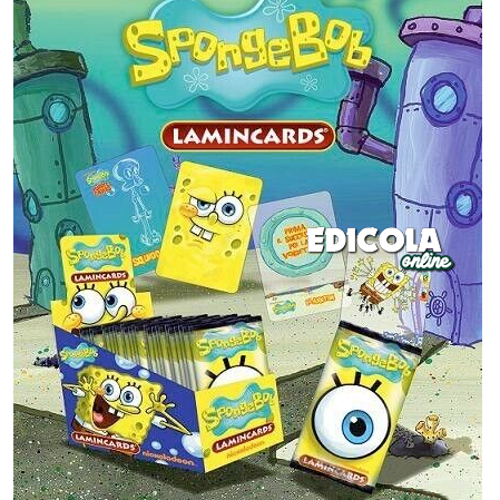 Bustina Sigillata di SPONGEBOB - Lamincards serie 2 - 2013