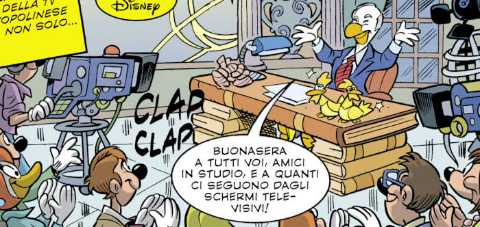 Fumetto Topolino n. 3289 (Copertina dedicata a Piero Angela)