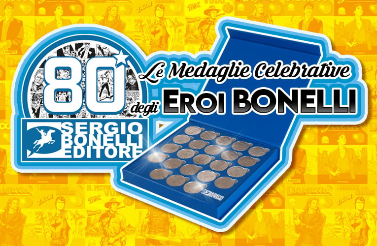 🪙 Guida per avere tutte le 23 medaglie della Collezione 80 Sergio Bonelli editore