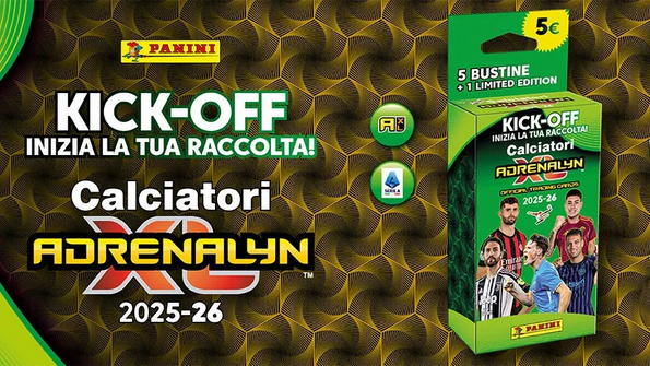 ⚽ Panini Adrenalyn XL™ 2025-26: arriva il Kick-Off!