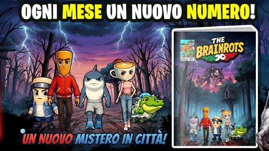 🧠🔥 Arriva “The Brainrots” n.9: il caos continua nel numero di Maggio 2026