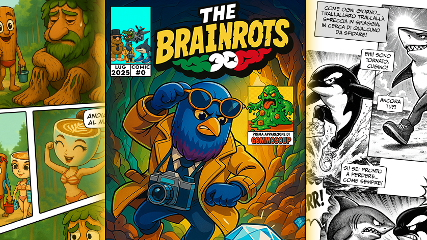 🧠 È nato il primo fumetto ufficiale del Brainrot! Benvenuti in "THE BRAINROTS" #0