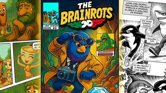 🧠 È nato il primo fumetto ufficiale del Brainrot! Benvenuti in "THE BRAINROTS" #0