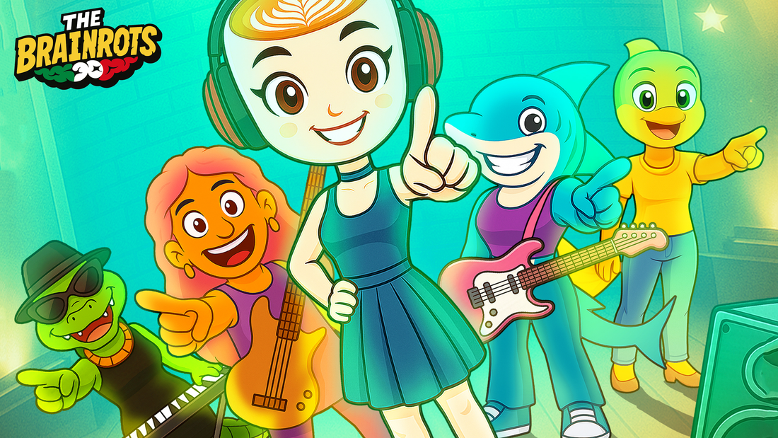 🎸 La prima rock‑band del brainrot? Scopri il numero 3 di The Brainrots!