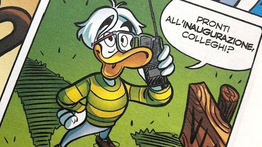 Sapevi che anche Andy Warhol è finito nel mondo di Paperopoli?