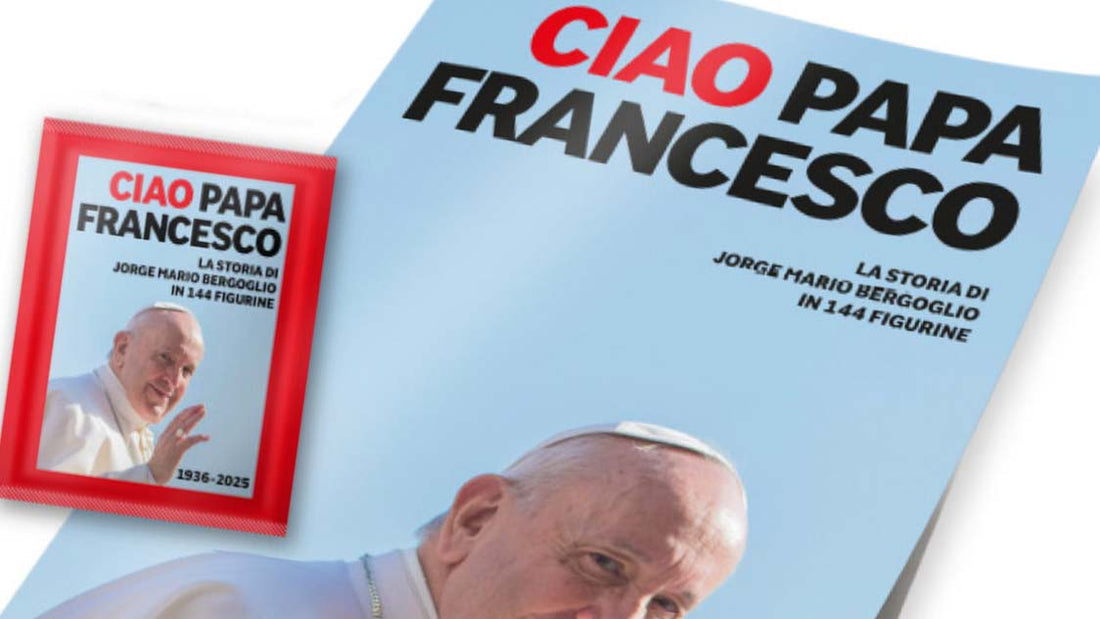 Papa Francesco diventa una collezione di figurine