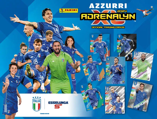 La nuova collezione "Azzurri 2024 Adrenalyn XL" di Panini