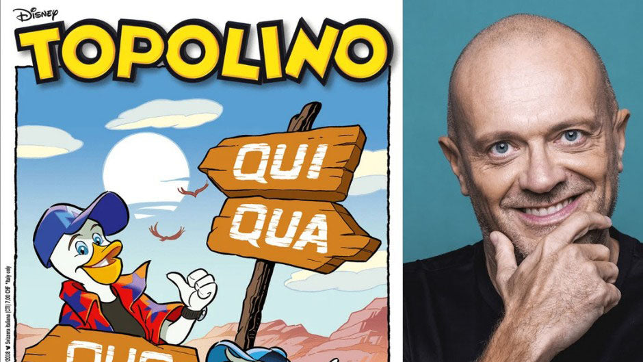 Topolino 3680: Max Pezzali direttore per un numero.