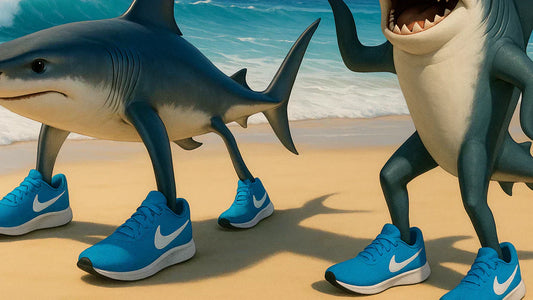 🦈 Il famoso Squalo Trallalero Trallalà indossa 2 o 3 scarpe?