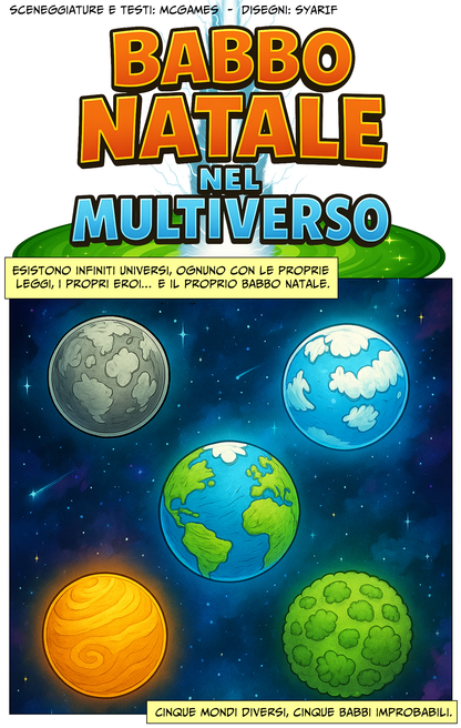 [Preordine] COMICS BOOK: Speciale Natale 2025 [Formato MAXI] 17x25cm