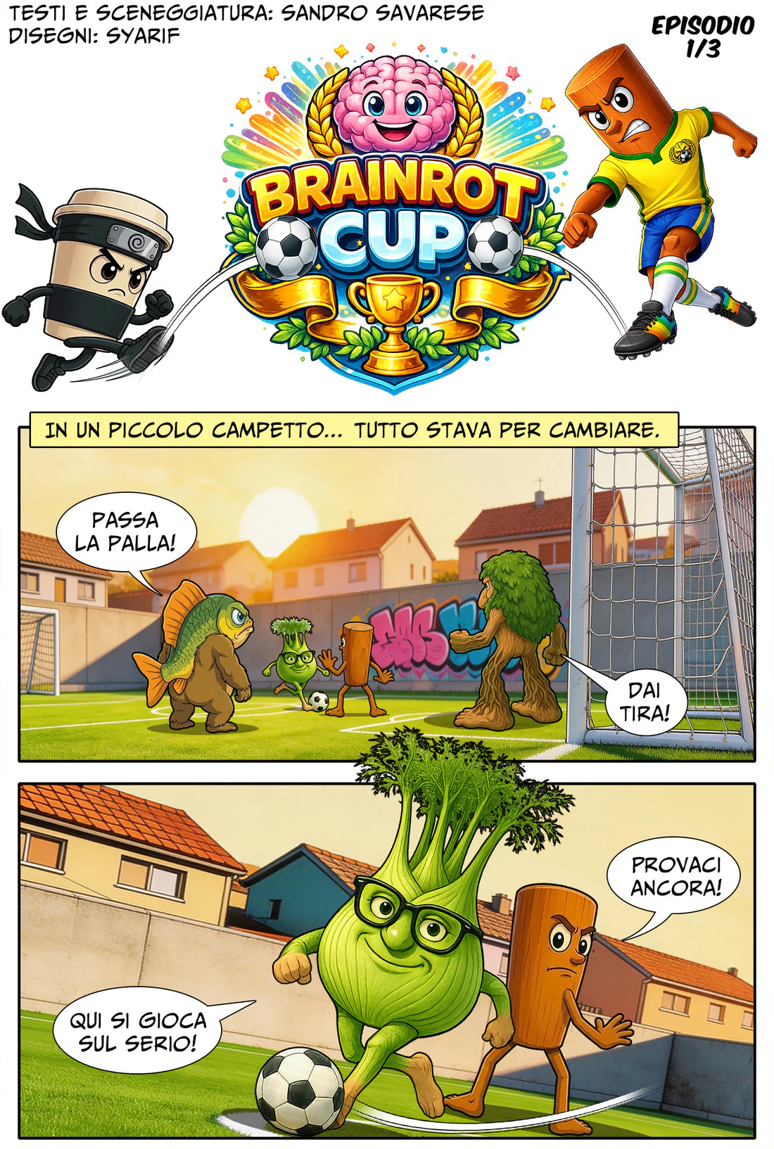 Fumetto The Brainrots n. 8 (Aprile 2026)