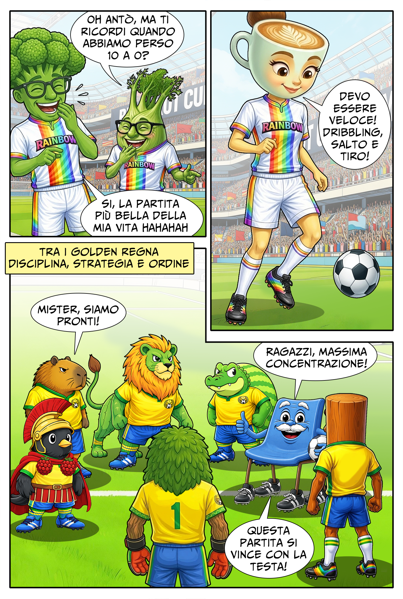 The Brainrots presenta "BRAINROT CUP" [Edizione Completa + extra] (Formato Maxi)