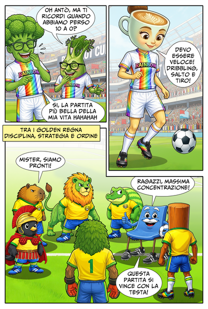 The Brainrots presenta "BRAINROT CUP" [Edizione Completa + extra] (Formato Maxi)