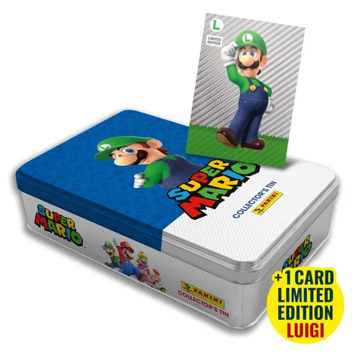 Tin Box + Card Limited Edition Super Mario IT’S-A ME, MARIO! (Panini 2025)
