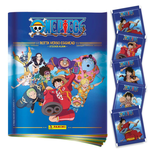 Album e/o Busitne di Figurine One Piece Rotta Verso Egghead - Panini (2025)