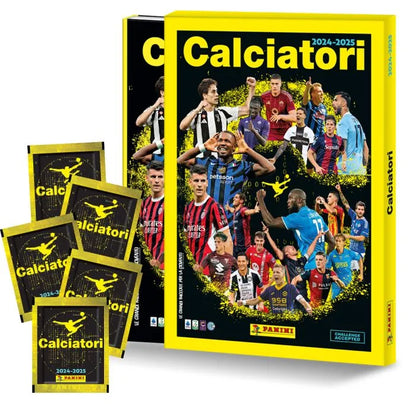 [Preordine] Cofanetto Album Cartonato + 5 Bustine Calciatori Panini 2024-2025