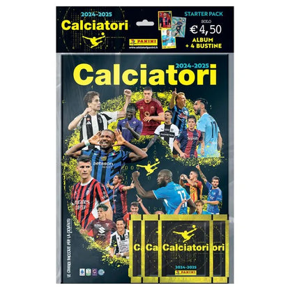 Starter Pack : Album + 4 Bustine Calciatori Panini 2024-2025