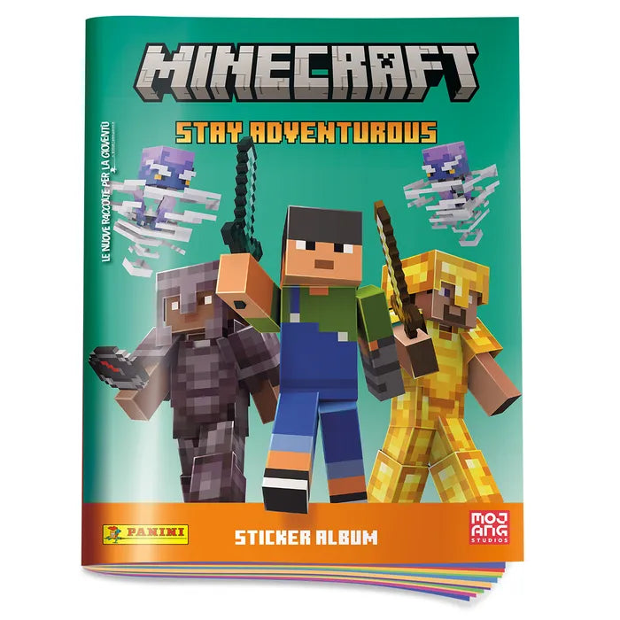 Album e/o bustine di figurine MINECRAFT  Stay Adventurous Sticker Album (Panini 2026)