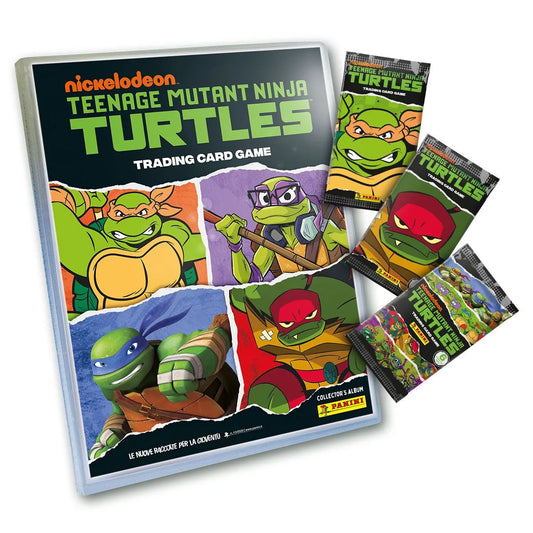 Set Raccoglitore e/o Bustine di Teenage Mutant Ninja Turtles Trading Card Game (Panini 2025)