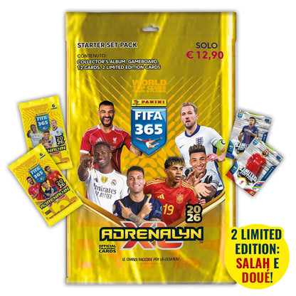 Raccoglitore e/o bustine di Panini FIFA 365 2026 Adrenalyn XL