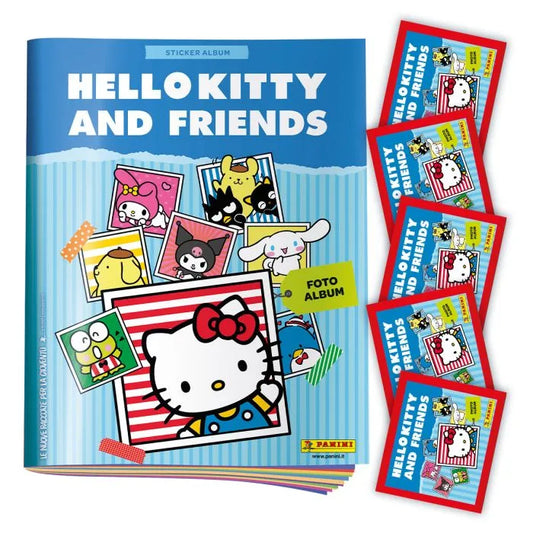 Set Album e/o Bustine di Figurine Hello Kitty and Friends Sticker Album (Panini 2025)