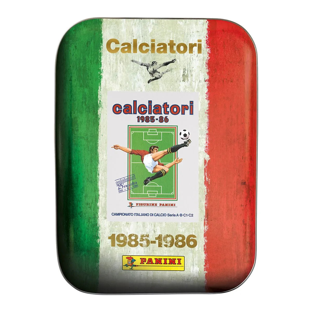 Tin Box Celebrative di Figurine Calciatori Panini 2025-2026
