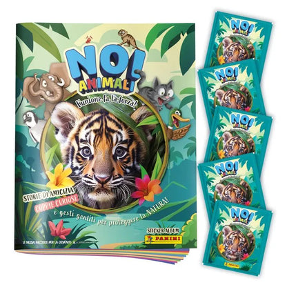 Set Album e/o Bustine di Figurine NOI ANIMALI L'unione fa la forza! - Panini Sticker 2025