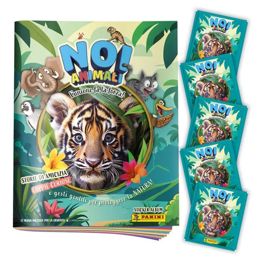 Set Album e/o Bustine di Figurine NOI ANIMALI L'unione fa la forza! - Panini Sticker 2025