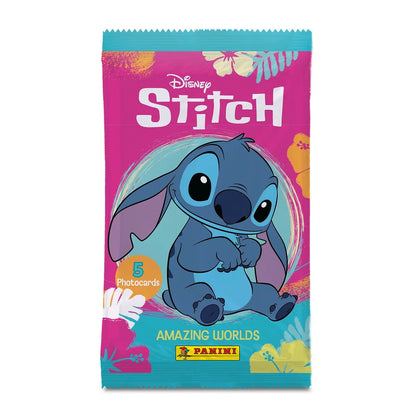 Set Raccoglitore e/o Bustine di Photocard STITCH Disney - Mondi Straordinari (Panini 2025)