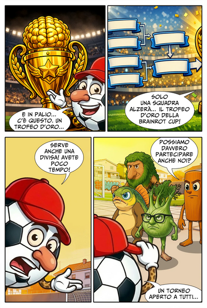 Fumetto The Brainrots n. 8 (Aprile 2026)