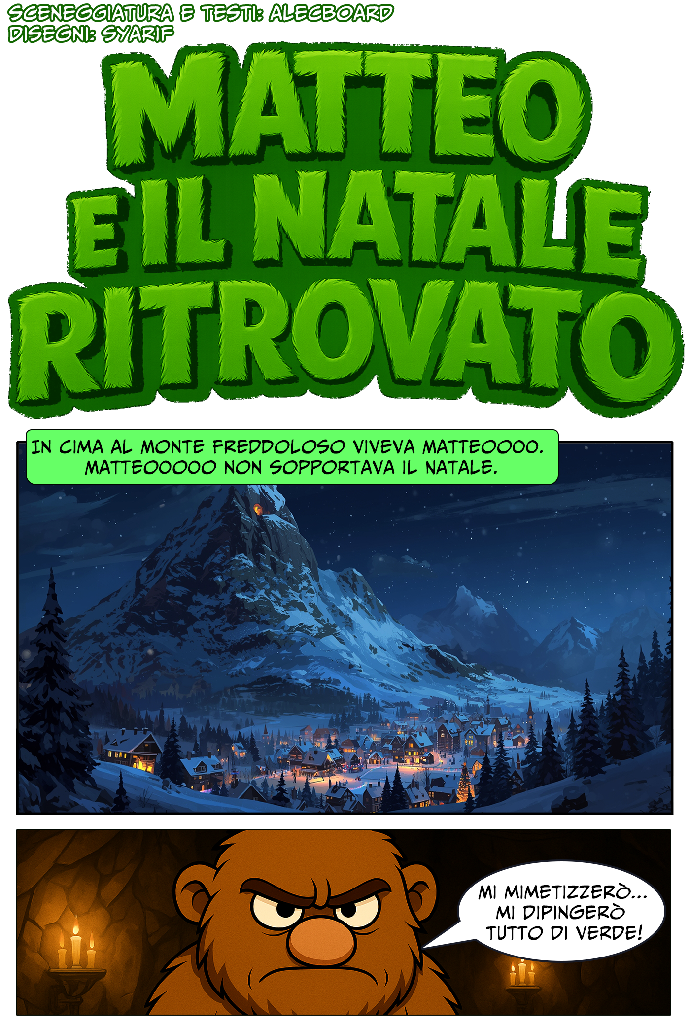 [Preordine] Fumetto THE BRAINROTS - n. 4 (Dicembre 2025) - Edizione Speciale con 2 Cover Natalizie