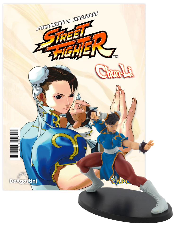 Personaggio 3D figure Street Fighter - De Agostini - Capcom