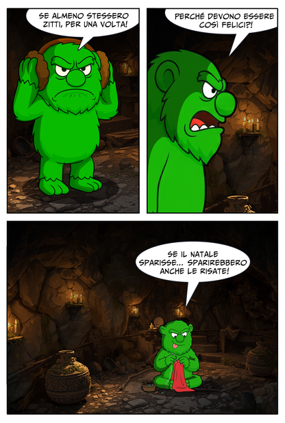 [Preordine] Fumetto THE BRAINROTS - n. 4 (Dicembre 2025) - Edizione Speciale con 2 Cover Natalizie