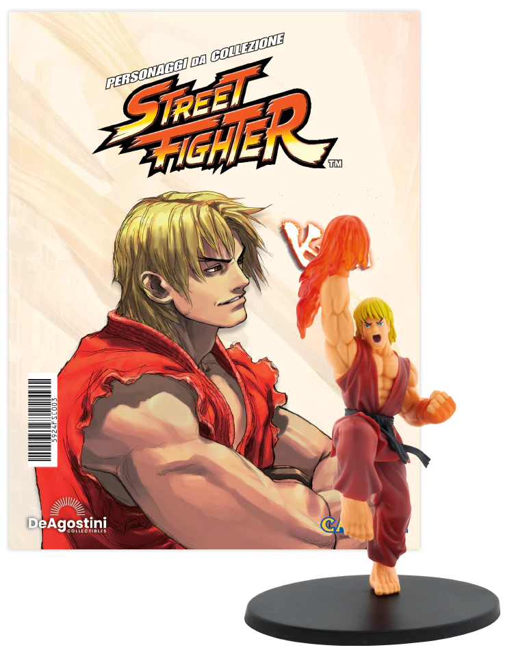 Personaggio 3D figure Street Fighter - De Agostini - Capcom