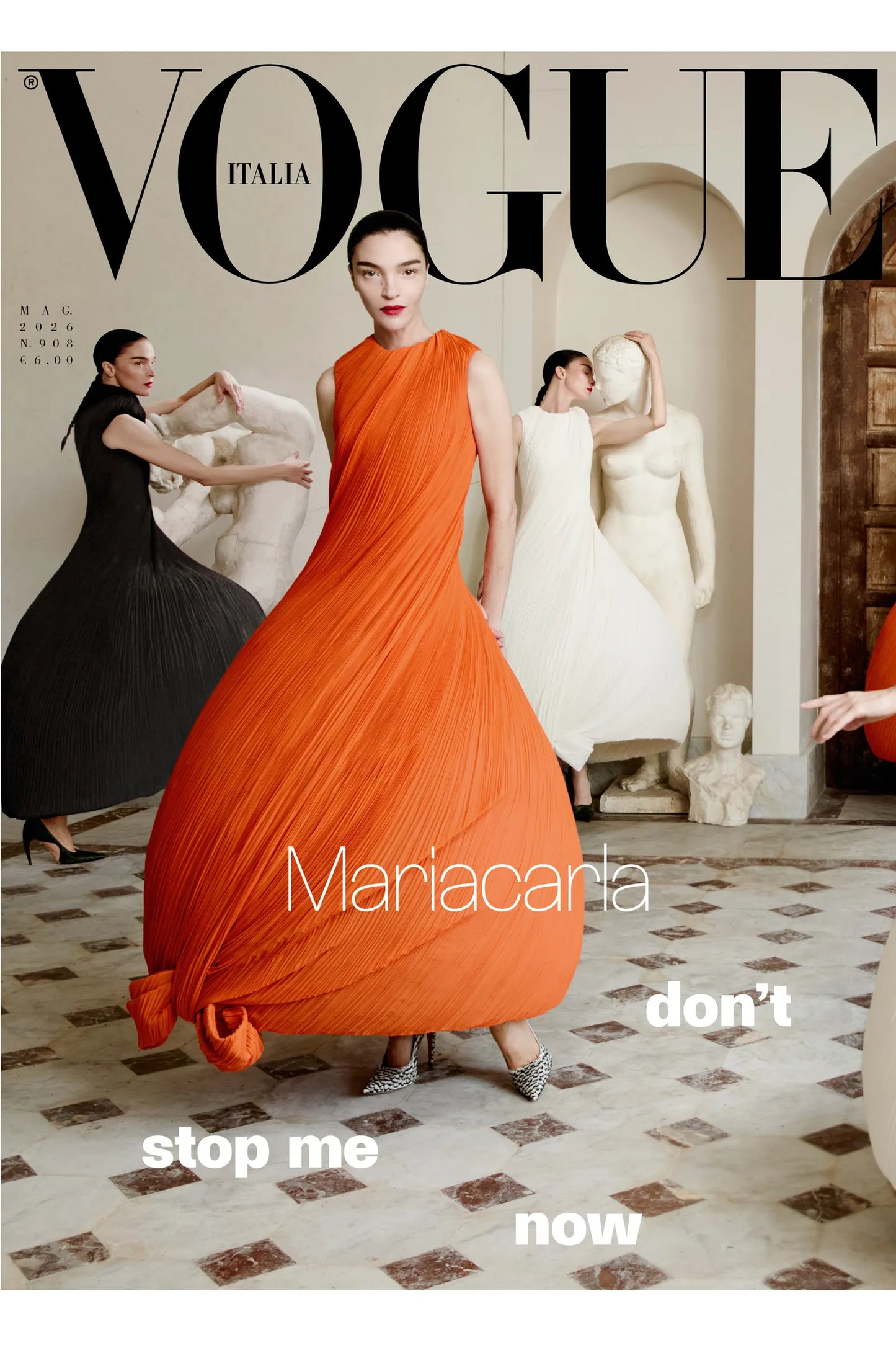 Set of 6 VOGUE ITALIA Covers - 6 Collectible Covers for 60th Anniversary