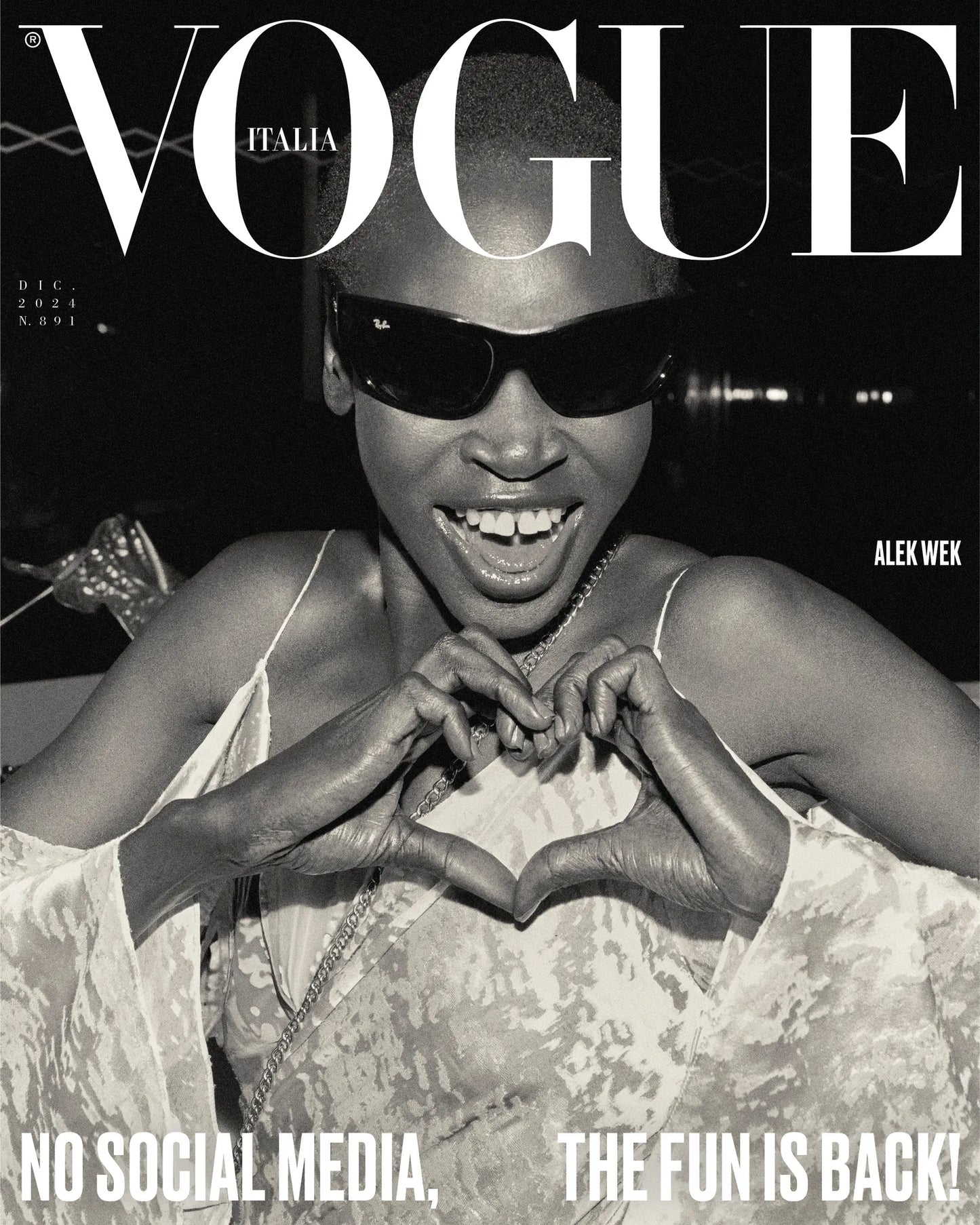 Lot de 6 couvertures par VOGUE ITALIA - 6 couvertures de collection pour le 60ème anniversaire