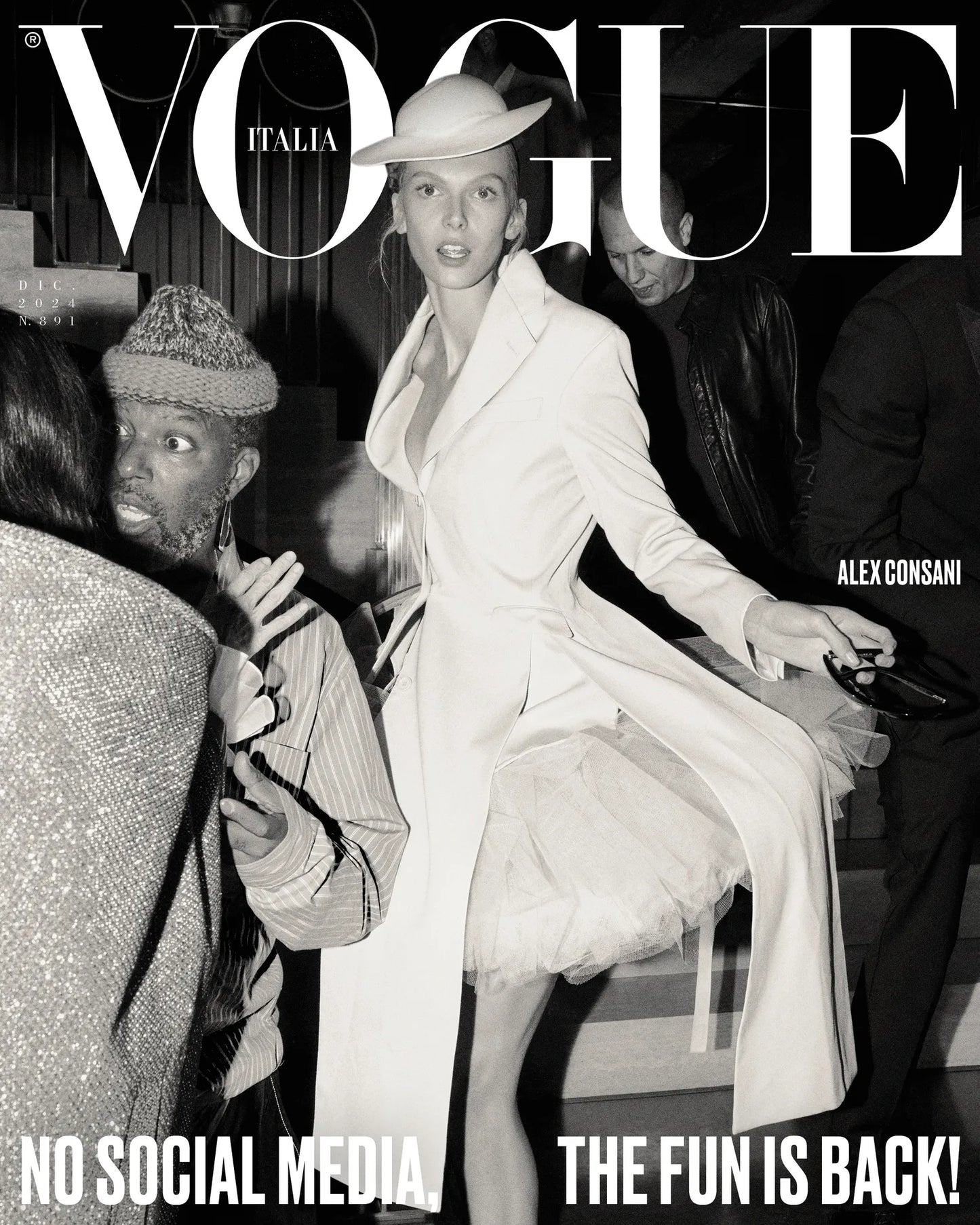 Lot de 6 couvertures par VOGUE ITALIA - 6 couvertures de collection pour le 60ème anniversaire