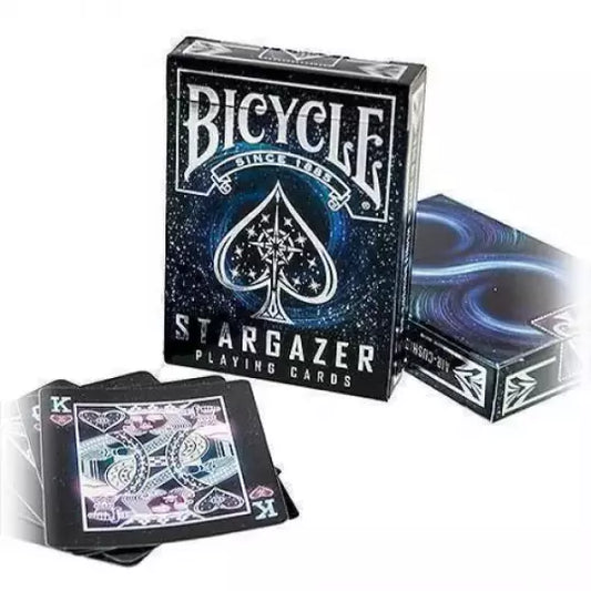 1x Mazzo di Carte da gioco Stargazer Qualità Bicycle Poker Magia Illusionismo