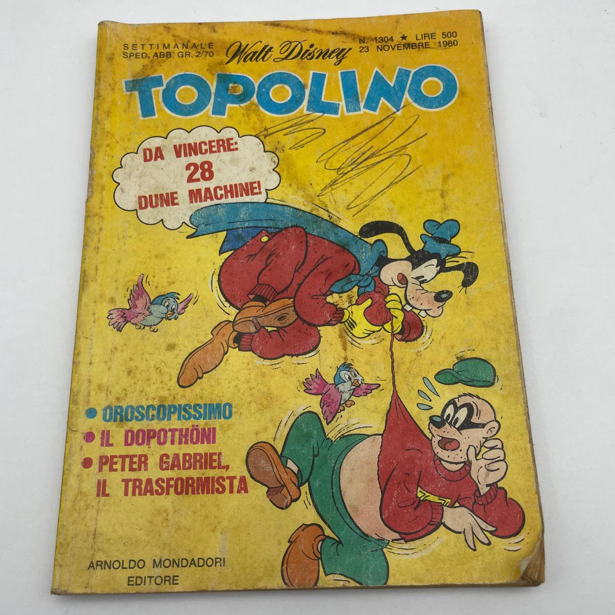 Stock Lotto Fumetti Libretto TOPOLINO