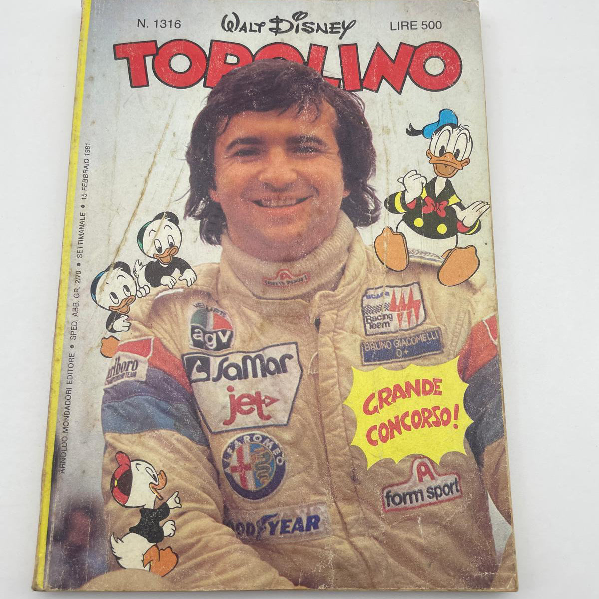 Stock Lotto Fumetti Libretto TOPOLINO