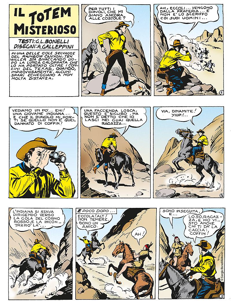 Fumetto a Colori di Tex Willer numero n. 1 LA MANO ROSSA Variant Argentata Silver